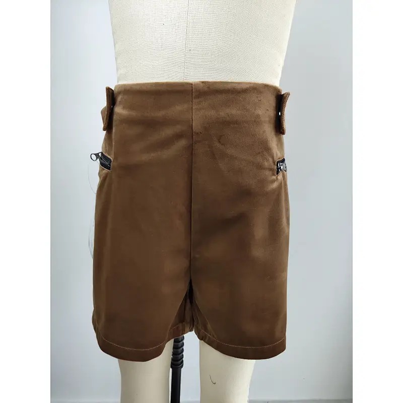 Brown suede pants for girls