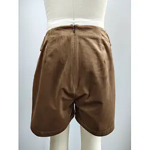 Brown suede pants for girls