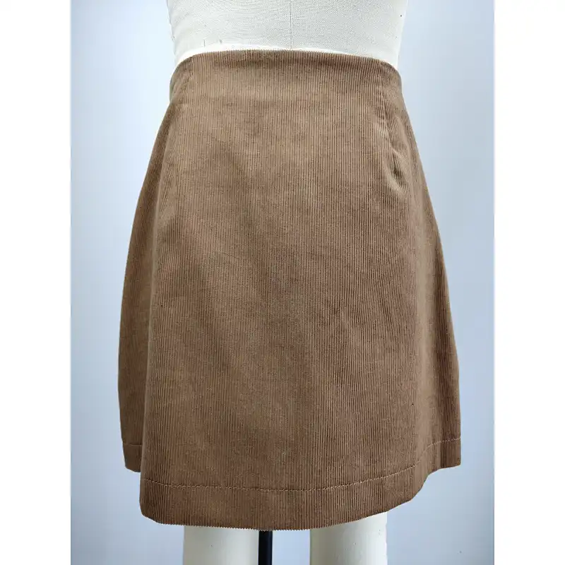 Custom Made Ladies Suede Short Dress
