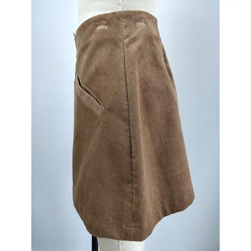 Custom Made Ladies Suede Short Dress