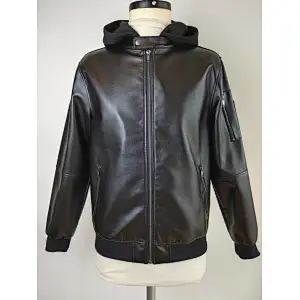 New Arrival Leather Jacket Windproof Coat for Men
