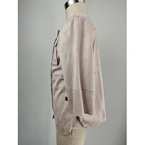 Ex-factory price suede coat for baby girls