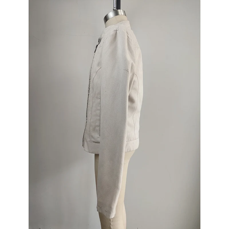 High quality fancy girl pu coats