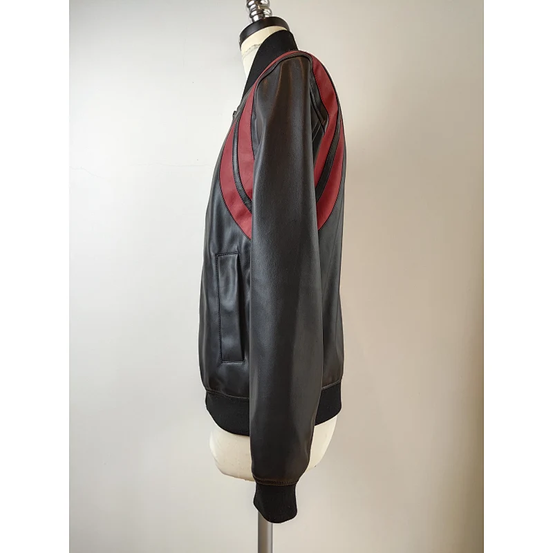 New Arrival Men PU Leather Jacket