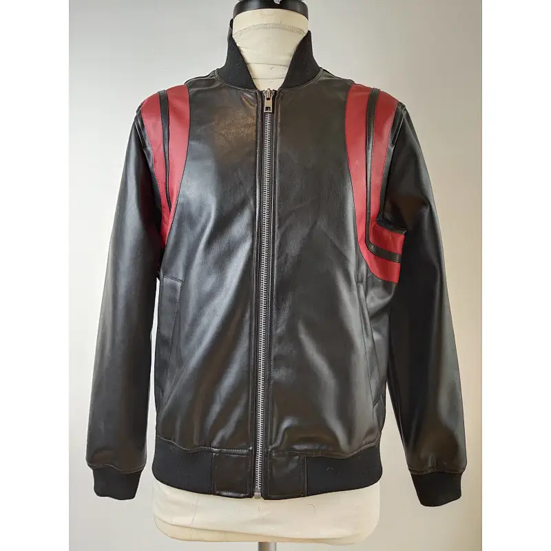 New Arrival Men PU Leather Jacket