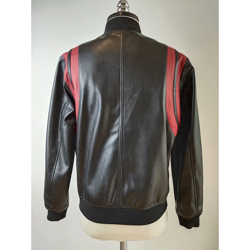 New Arrival Men PU Leather Jacket