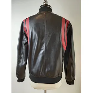New Arrival Men PU Leather Jacket