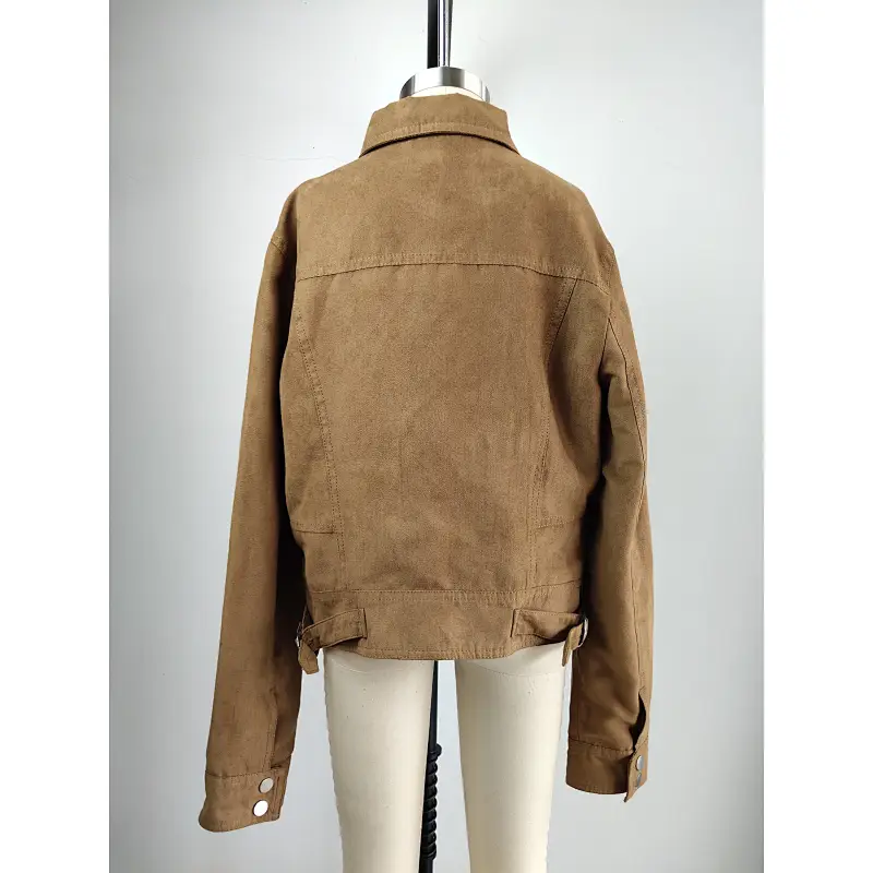 New arrival baby boys coat suede jacket