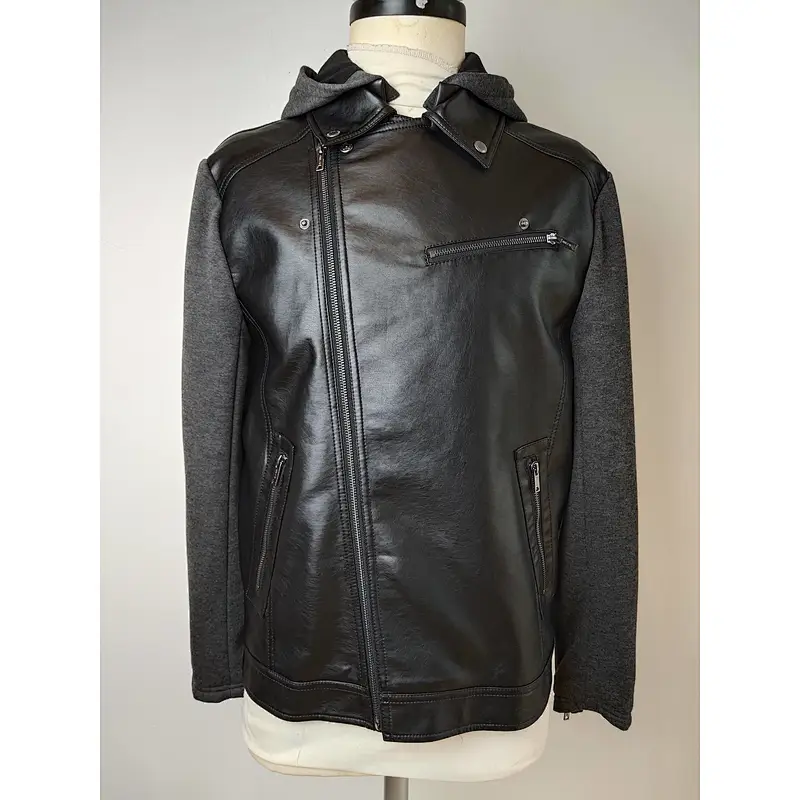 Latest Elegant PU leather jacket