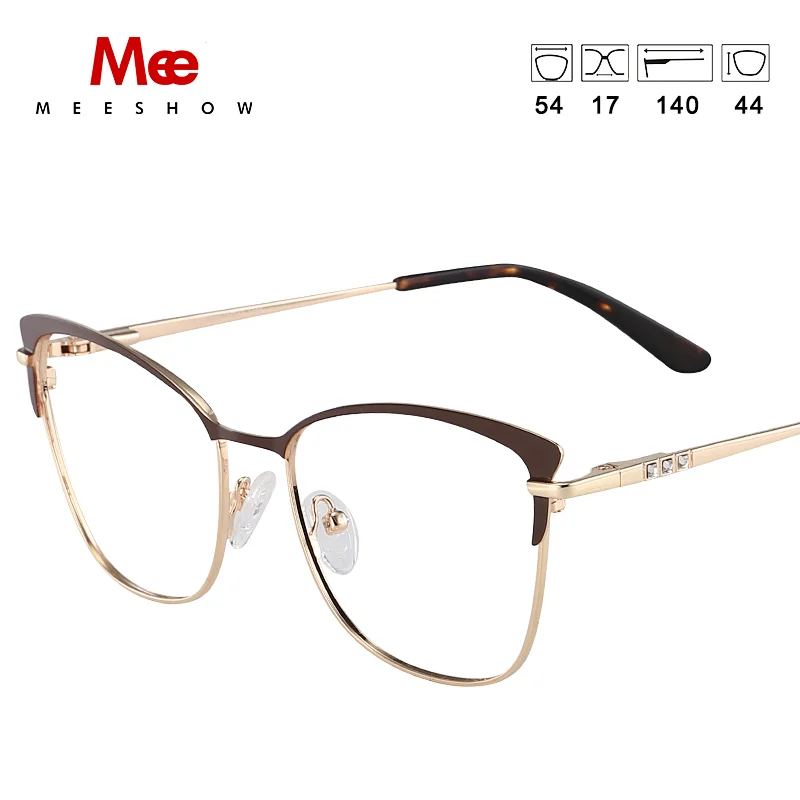 2020 MEESHOW Glasses Frame women square Prescription Eyeglasses Female Myopia Optical Frames trending Spectacles Eyewear m6918