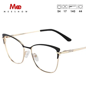2020 MEESHOW Glasses Frame women square Prescription Eyeglasses Female Myopia Optical Frames trending Spectacles Eyewear m6918