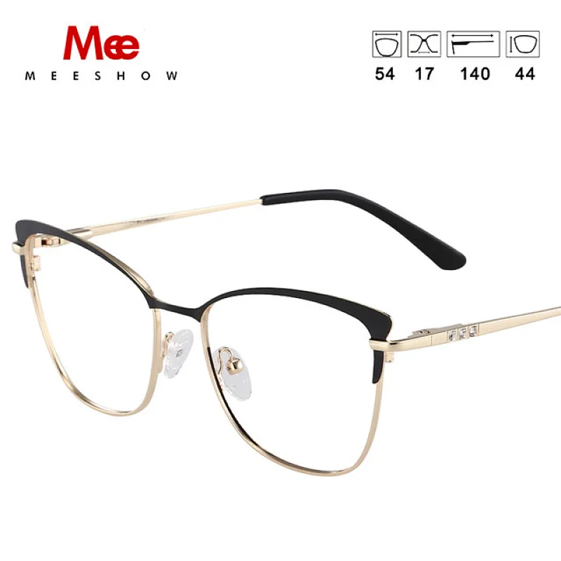 2020 MEESHOW Glasses Frame women square Prescription Eyeglasses Female Myopia Optical Frames trending Spectacles Eyewear m6918