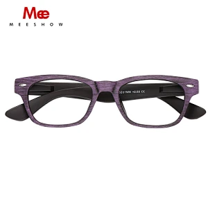 Reading Glasses Woody Blue Europe Style Men Women Retro Eyeglasses With Flex Glasses Frame French Concept 1512