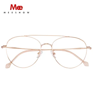 Pure titanium glasses Fram Men Women's eyeglasses pilot designer prescription glasses retro full optical mens's spectacle 8822