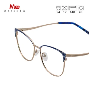 Meeshow Women's glasses frame  Ladies Trending Eyewear Square INS Myopia Prescription glasses Fashion Optical Eye glasses 6930