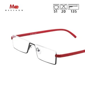meeshow Alloy Reading Glasses TR90 Men women Eyeglasses metal Hyperopia Europe fashion reading glasses 2.0 2.5 3.0 3.5 T0417