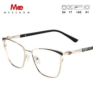 2020 MEESHOW Glasses Frame Men women square Prescription Eyeglasses Female Myopia Optical Frames Clear Spectacles Eyewear glass