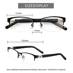 MEESHOW Anti Blue Light Blocking Men Reading Glasses CR-39 Resin Aspheric Glasses Lenses +0.5+1.25+0.75 presbyopia computer 5069