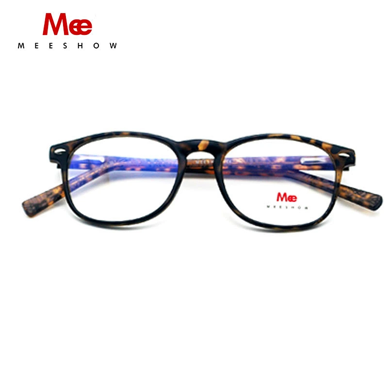 MEESHOW Fashion Reading Glasses High quality CP Injection Eyeglasses Men Women +1.5 Tortoise Reading Eyeglasses Glasses R1183