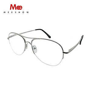 MEESHOW Pilot Reading Glasses прямоугольные очки gafas lectura Oversized Men Metal Eyeglasses gözlük +1.0 to 3.0 leesbril T0341