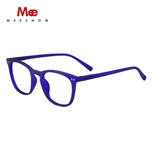 Meeshow Anti-Blue Ray Reading Glasses Square Men Women Eye Glasses With Diopter Retro Europe Style French Glasses +1.5 +2.0 1765