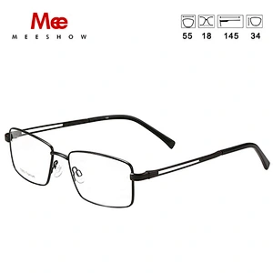 Pure Titanium glasses Men's glasses square ultrlight prescriptopn glasses preogressive large eyeglasses spectacle frame 8910