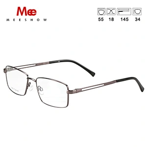 Pure Titanium glasses Men's glasses square ultrlight prescriptopn glasses preogressive large eyeglasses spectacle frame 8910