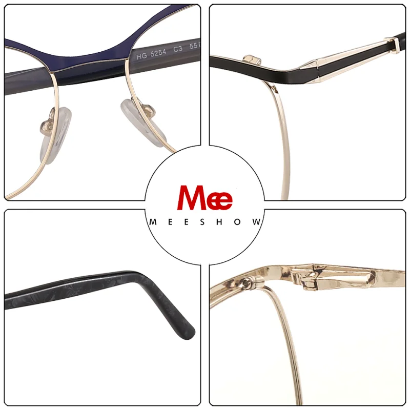 2020 New glasses frame women men eyeglases cat eyes glasses fashion Russisa prescription glasses myopia presbyopia optical frame