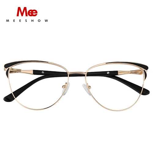 2020 MEESHOW Glasses Frame Brand women cat eyes Prescription Eyeglasses Female Myopia Optical Frames Clear Spectacles Eyewear