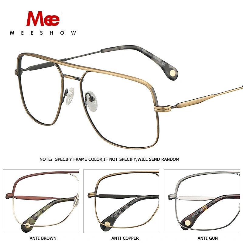 Titanium alloy Glasses Frame Men's oversize glasses prescription sun glasses myopia Eye glasses big size women Europe eyewear