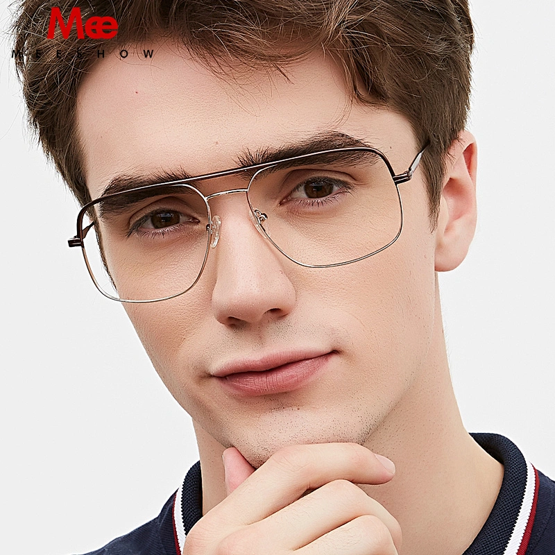 Titanium alloy Glasses Frame Men's oversize glasses prescription sun glasses myopia Eye glasses big size women Europe eyewear