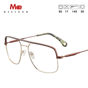 Titanium alloy Glasses Frame Men's oversize glasses prescription sun glasses myopia Eye glasses big size women Europe eyewear