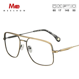 Titanium alloy Glasses Frame Men's oversize glasses prescription sun glasses myopia Eye glasses big size women Europe eyewear