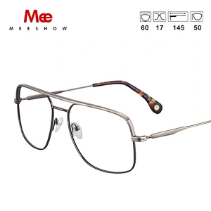 Titanium alloy Glasses Frame Men's oversize glasses prescription sun glasses myopia Eye glasses big size women Europe eyewear
