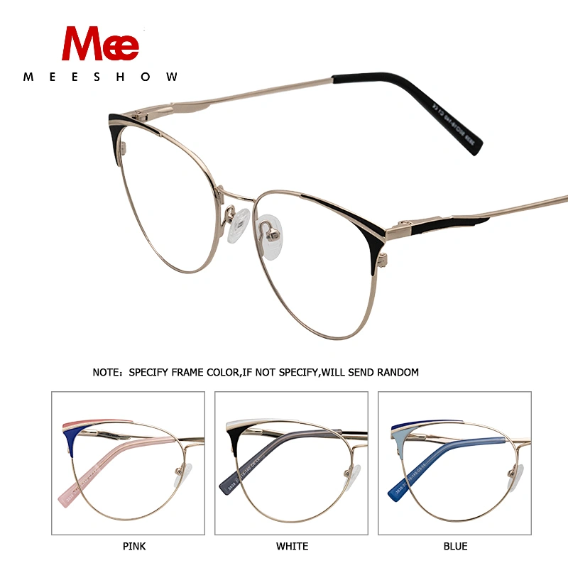 Meeshow designer Brand Alloy Glasses Frame Women Vintage cat eyes Prescription Eyeglasses new fashion Europe Optical Frame glass