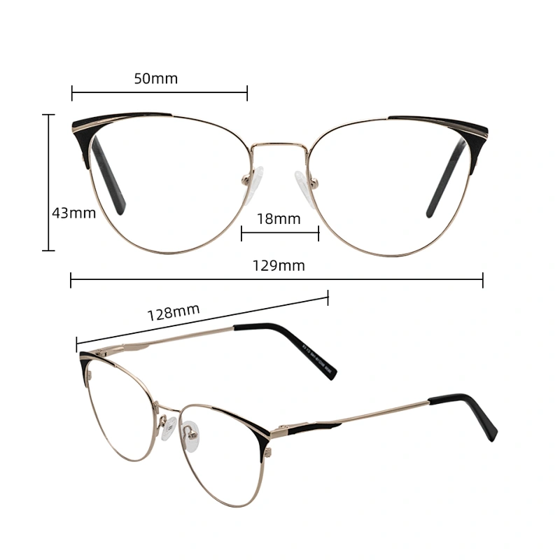 Meeshow designer Brand Alloy Glasses Frame Women Vintage cat eyes Prescription Eyeglasses new fashion Europe Optical Frame glass