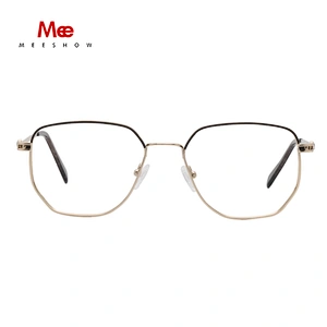 Meeshow Titanium alloy Glasses Frame Women Prescription Eyeglasses New Korean Myopia Optical Frames Europe fashion  Eyewear 6935