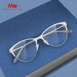 Messhow new glasses frame woman's cat eye glasses brand designe stylish prescription glasses myopia ladies computer glasses 6933