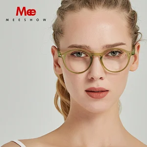 Meeshow Brand New Lesebrille Katzenauge Transparente Mode Brille Lesebrillen Europe Style Männer Frauen Lesebrille 1816