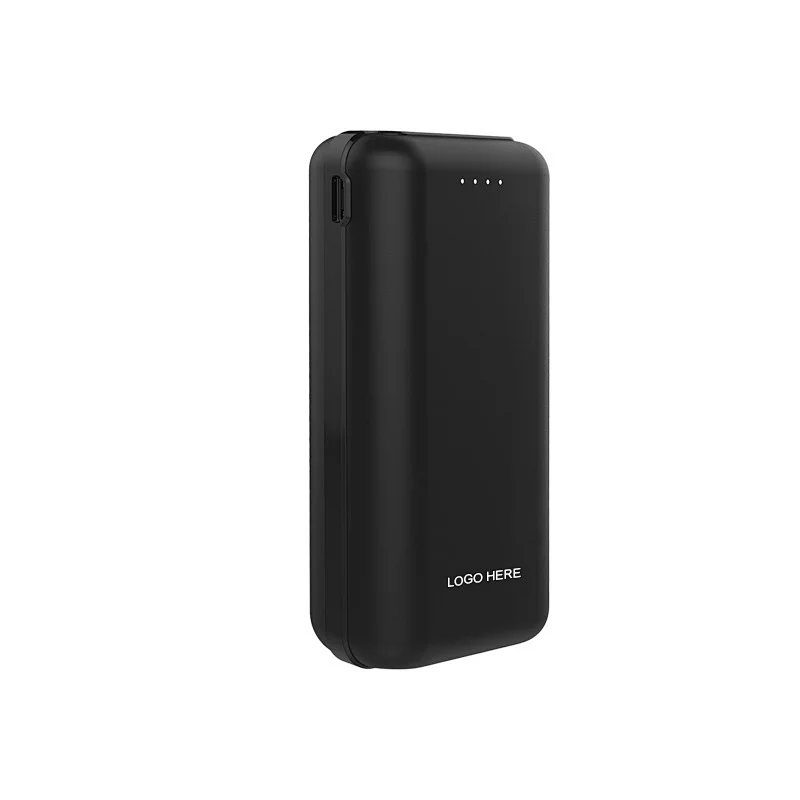 Pop mini slim size power bank 5000mAh custom logo premium lithium ion battery