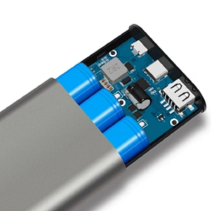 Ultra compact portable metal power bank original tank mini 10000mAh high speed Qucik Charge 3.0 for USB C devices