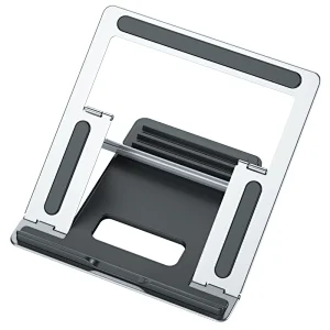 Ultra slim portable angle adjustable laptop stand