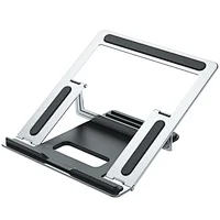 Ultra slim portable angle adjustable laptop stand