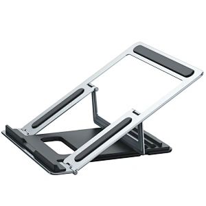 Ultra slim portable angle adjustable laptop stand