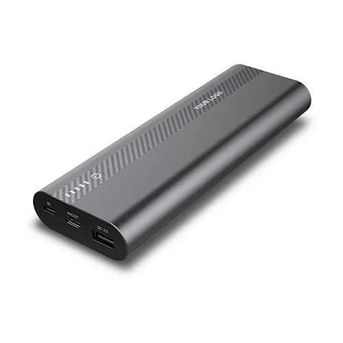 High capacity USB C fast charging 20000mAh mobile phone power banks PD 18W PD30W customization lighted up logo
