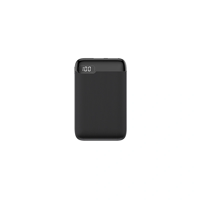 Ultra thin 5000mah LED screen portable power bank