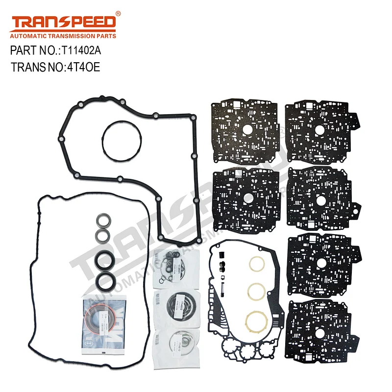TRANSPEED 4T40E 4T45E Automatic Transmission Master Rebuild Clutch Steel Kit For BUICK CHEVROLET PONTIAC Car Accessories