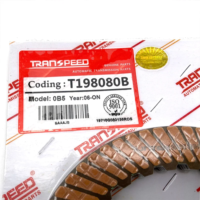 TRANSPEED 0B5 DL501 Automatic Transmission Gearbox Rebuild Friction Kit For AUDI A4 A5 A6 A7 Q5 PORSCHE Car Accessories