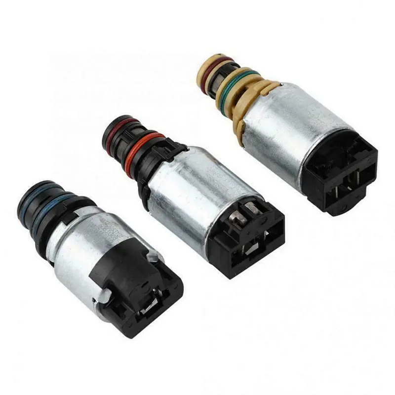 TRANSPEED 7Pcs 6T45E 6T40 Transmission Solenoid Set For Chevy Cruze LaCrosse Malibu Buick