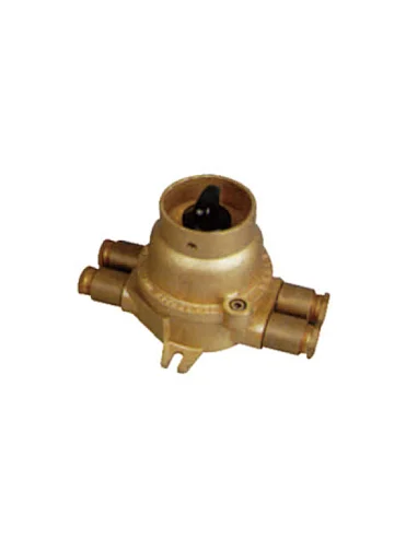 dCHH202-4 Brass Ex de IIC T6 Explosion-proof Power Switch